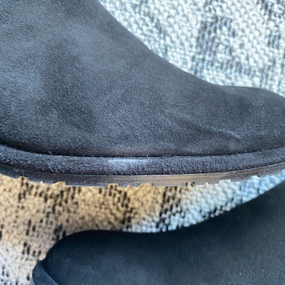 STUART WEITZMAN LOWLAND BLACK SUEDE BOOT 6.5 - Picture 4 of 11